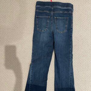 Spanx Cropped Flare Jeans Medium Wash Size Small